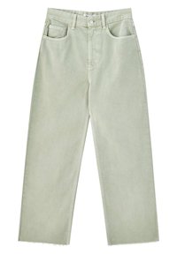 PULL&BEAR Vaqueros rectos - mottled light green