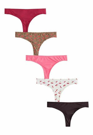 FIVE PACK - Stringit - leopard cherry print