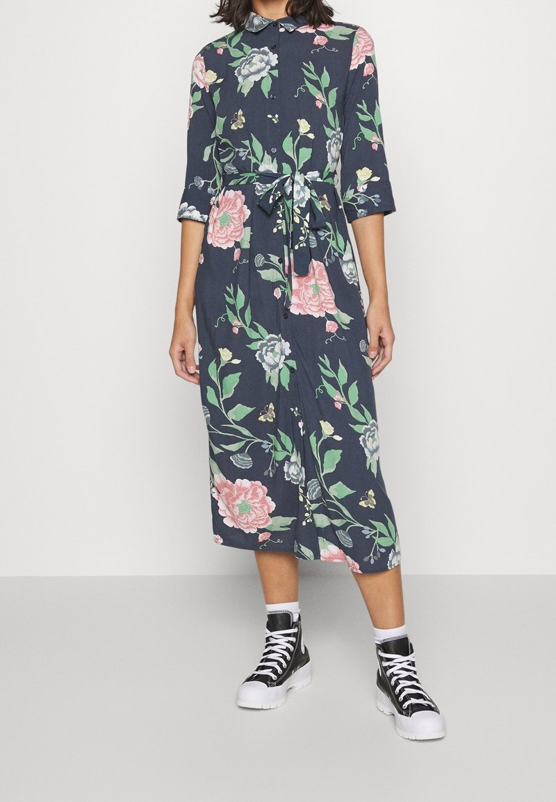 ONLY Petite Skjortklänning - dark blue