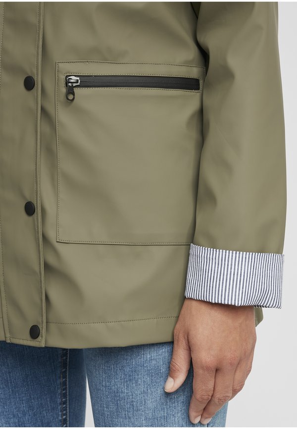 OXBECKY - Waterproof jacket - olive2