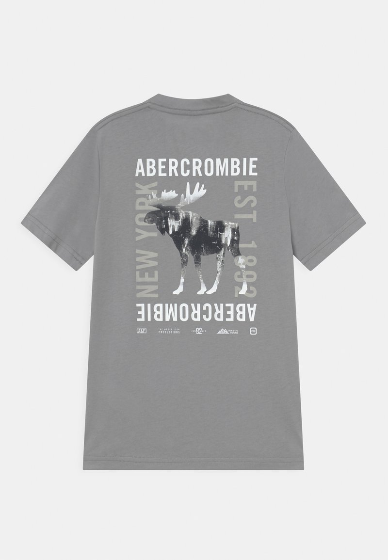 Kinder T-Shirts | Abercrombie & Fitch PRINT LOGO T-Shirt print grey/grau - MK36350 Kinder T-Shirts | Abercrombie & Fitch PRINT LOGO T-Shirt print grey/grau - MK36350