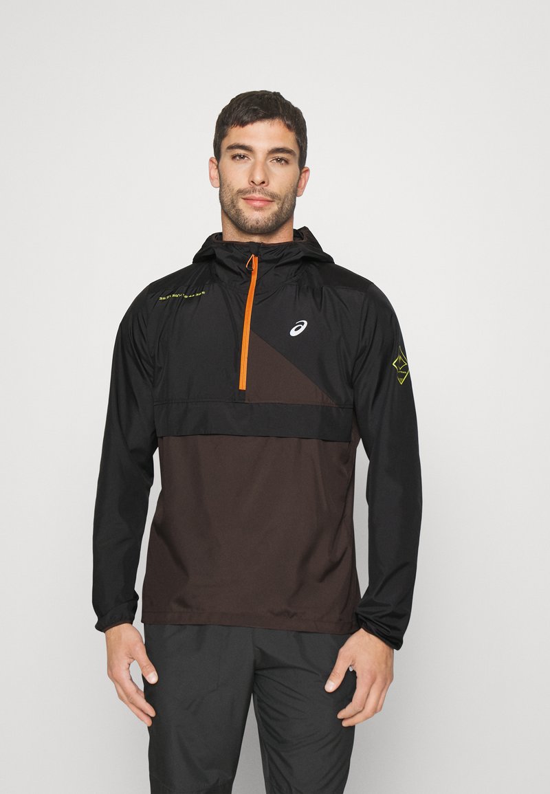 veste asics marron