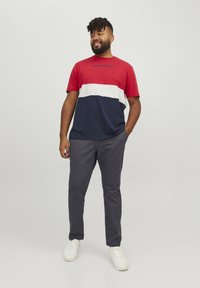 Jack & Jones JPSTMARCO JJDAVE LC NOOS PLS - Chinos - asphalt