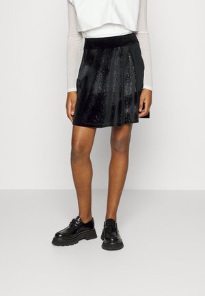 A-snit nederdel - black