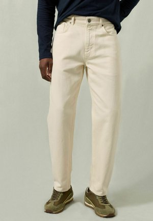 Straight leg jeans - natural