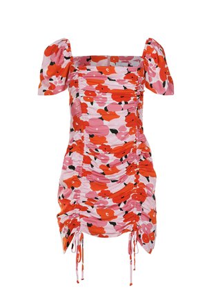 NARSIS FLOWERS - Vestito casual - orange