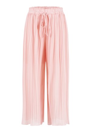 Cloud 5ive, PLISSEE CULOTTE PANTS - Pantalon classique - rose