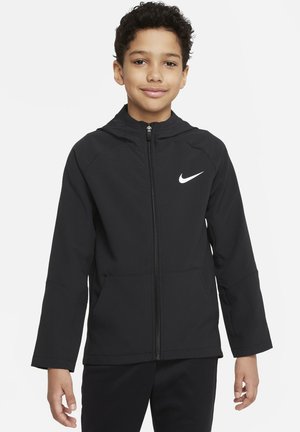 WOVEN UNISEX - Veste de survêtement - black/black/black/white