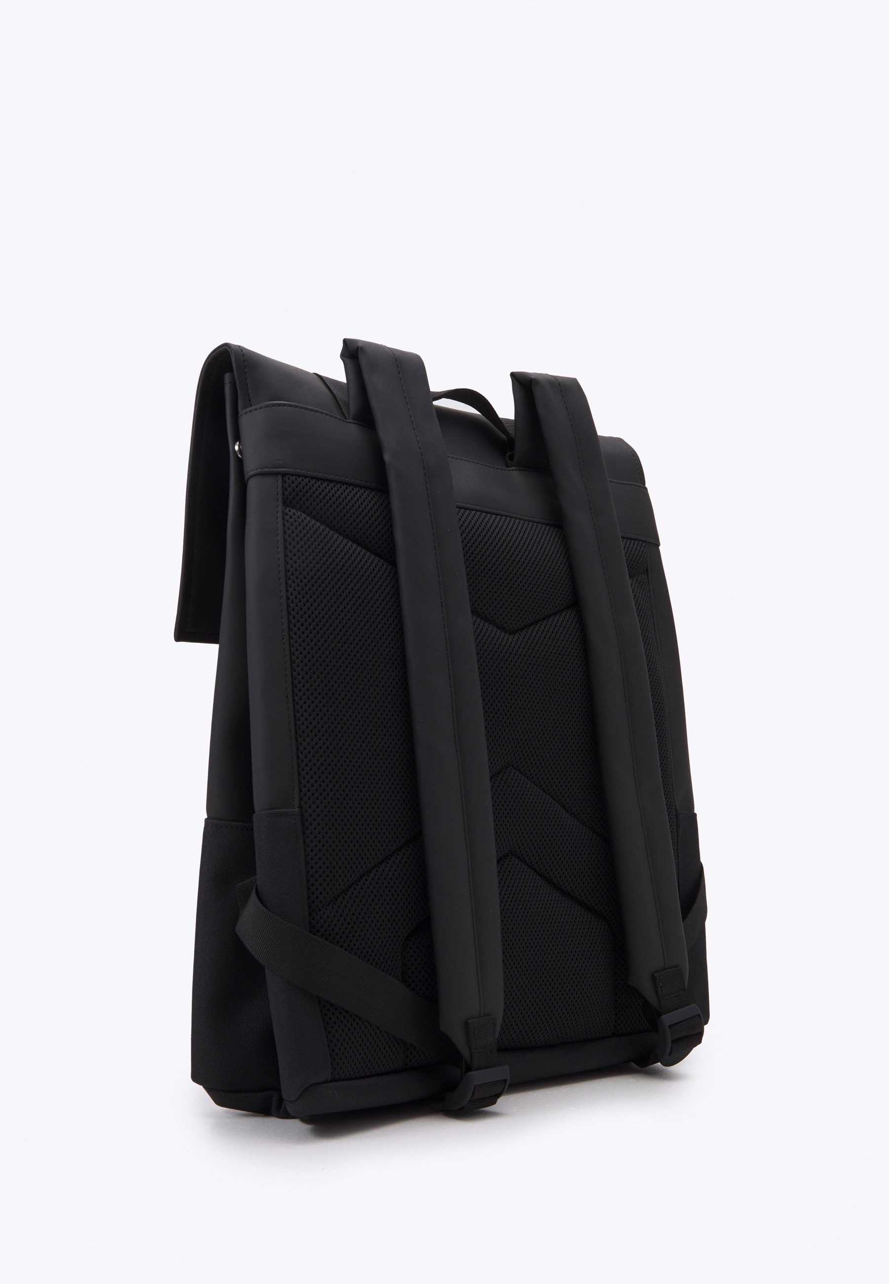 black buckle backpack