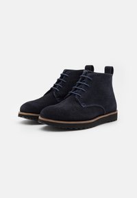 Friboo Botines con cordones - dark blue