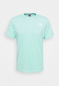 The North Face Triko s potiskem - light green
