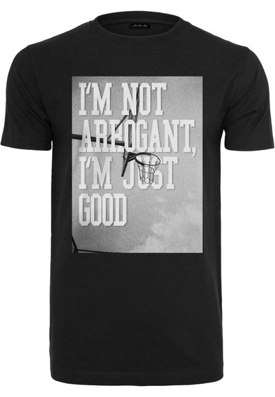 Mister Tee I COME IN PEACE - T-Shirt print - black/schwarz
