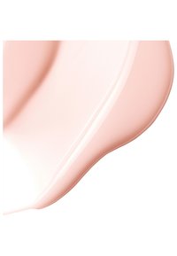 Helles rosa Creme mit einer glatten, glänzenden Textur, die in einer fließenden Kurve geformt ist und einen sanften Glanz sowie subtile Konturen hervorhebt.