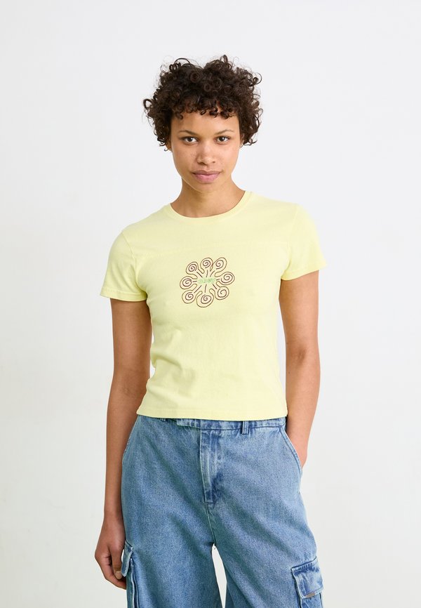 RELAX TEE  - Print T-shirt - lemon