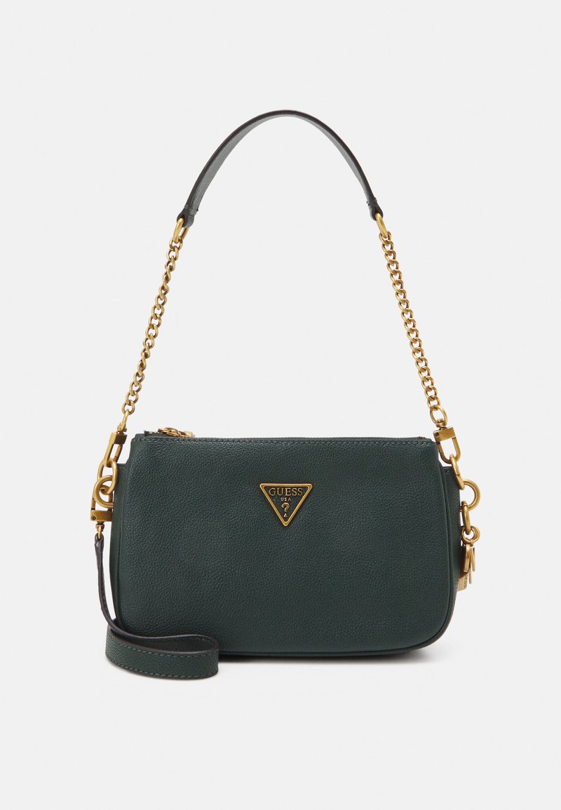 Guess DESTINY ZIP SHOULDER Handbag grün/dark green Zalando.co.uk