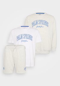 JJDETROIT TRIPLE SET - Short - white melange/white