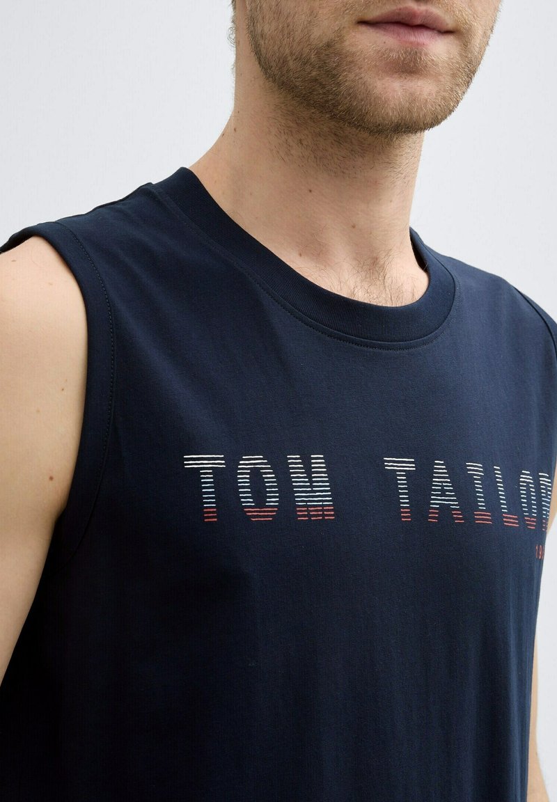 TOM TAILOR 1046749 Débardeur, 10668-sky Captain Blue, XS Hommes