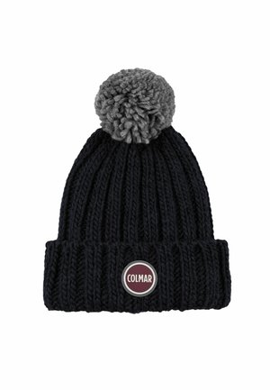 Colmar Originals RIB-KNIT WITH POM-POM - Muts - dark blue
