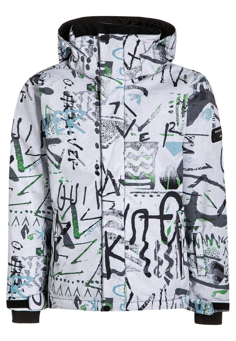 Quiksilver MISSION - Snowboardjacka - hieline white
