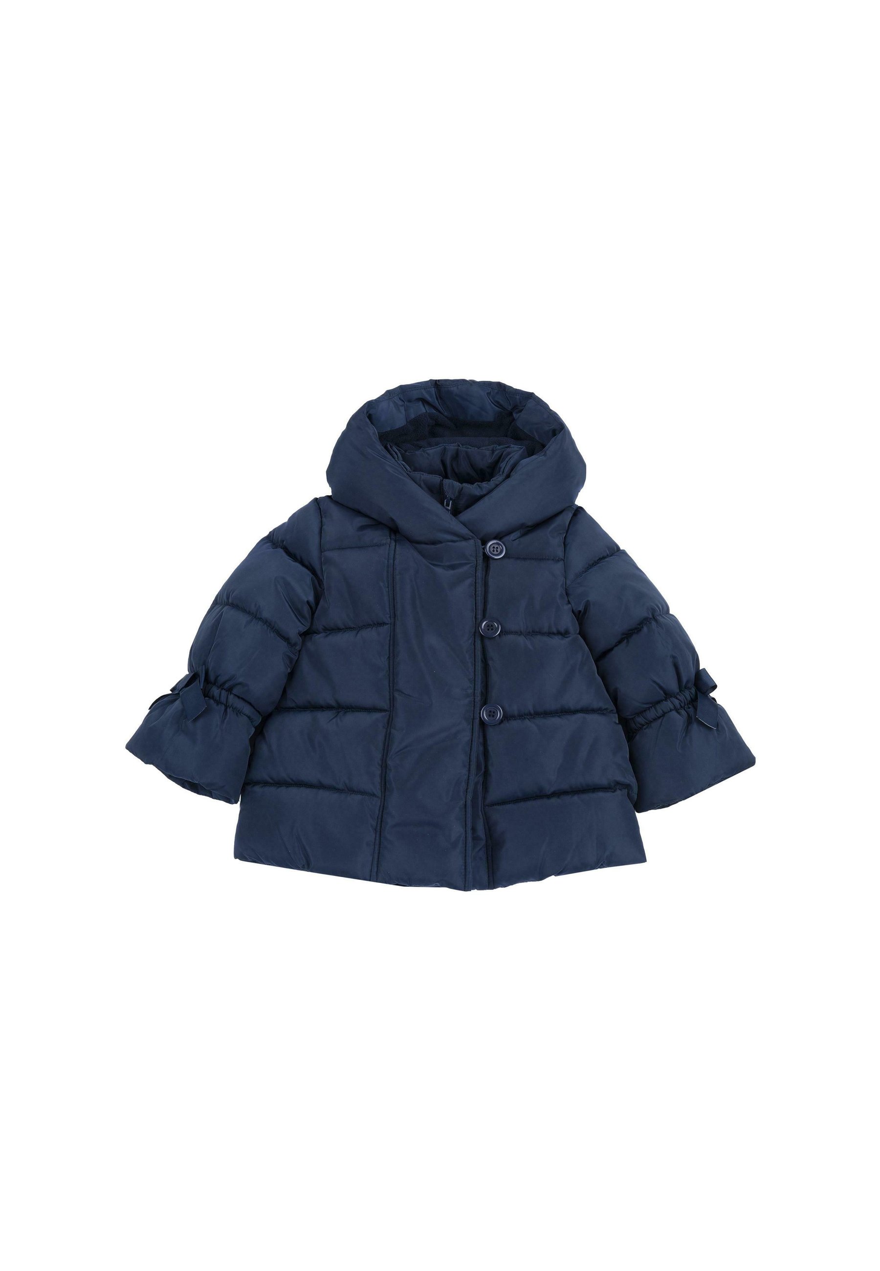 Veste D'hiver Bleu Marine Pour Garçon Il Gufo - Taille 3 Ans, Occasion Très Bon état, Style Chaud Et Chic