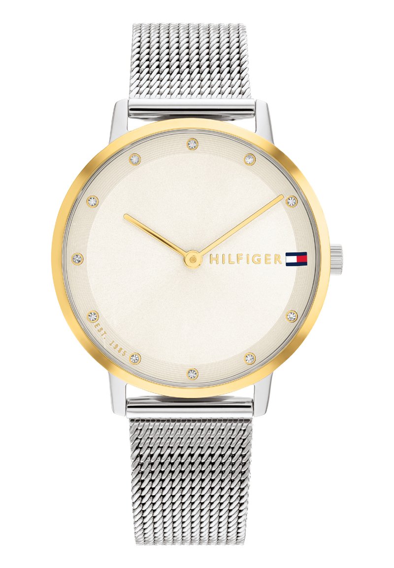 Tommy Hilfiger CLASSIC - Käekell - silver-coloured/gold-coloured/champagner/silver-coloured