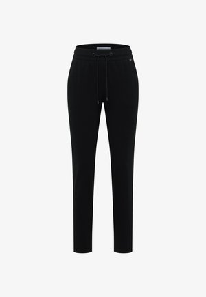 Cecil, MID-WAIST SLIM-LEG PANTS IN A CASUAL FIT - Tracksuit bottoms - black