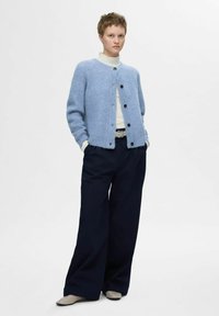 Selected Femme SLFLULU CARDIGAN - Jopica - endless sky
