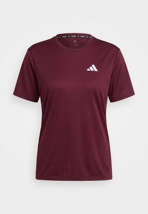 adidas Performance, RUN TEE - Αθλητικό μπλουζάκι - maroon