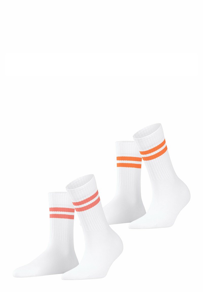 Esprit TENNIS STRIPE 2-PACK - Socken - woolwhite