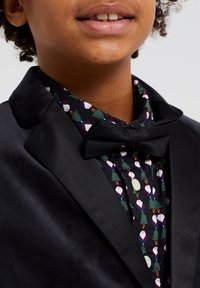 WE Fashion SLIM FIT - Kostymkavaj - black