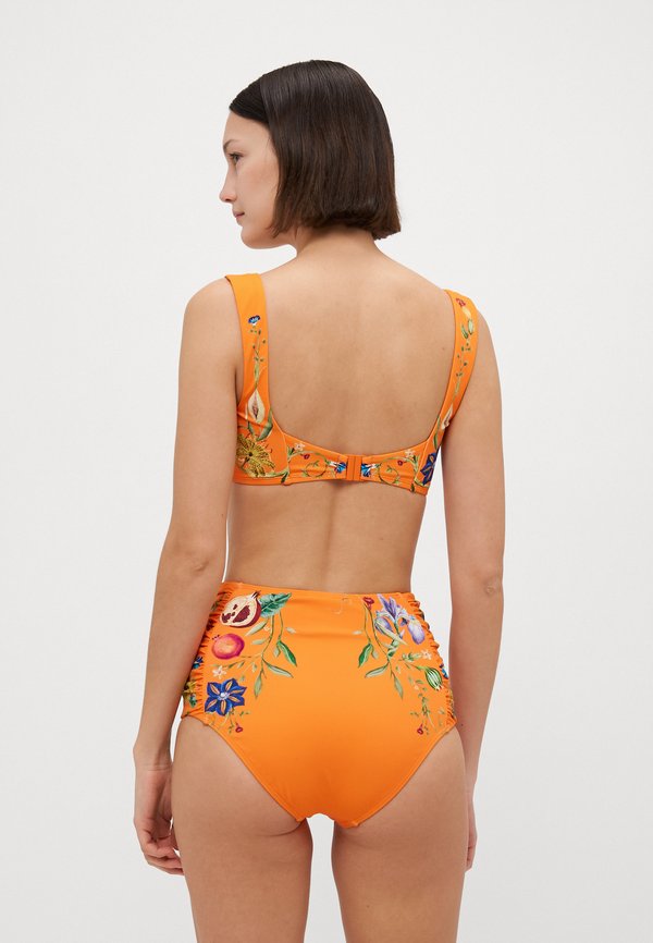 FLORES BALCONETTE  - Bikini top - tangerine3