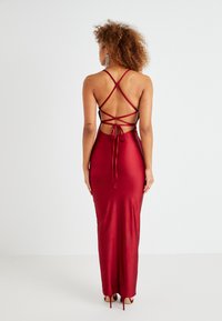 WAL G TALL WEDDING GRACE RUFFLE MAXI - Apģērbs svinīgiem gadījumiem - wine