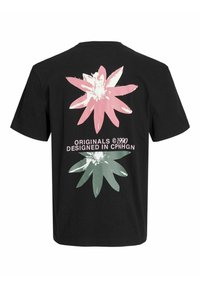 Jack & Jones Junior JORTAMPA BACK TEE CREW NECK JNR - T-shirt con stampa - schwarz