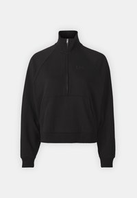 GAP LOGO QUARTER ZIP - Felpa - true black
