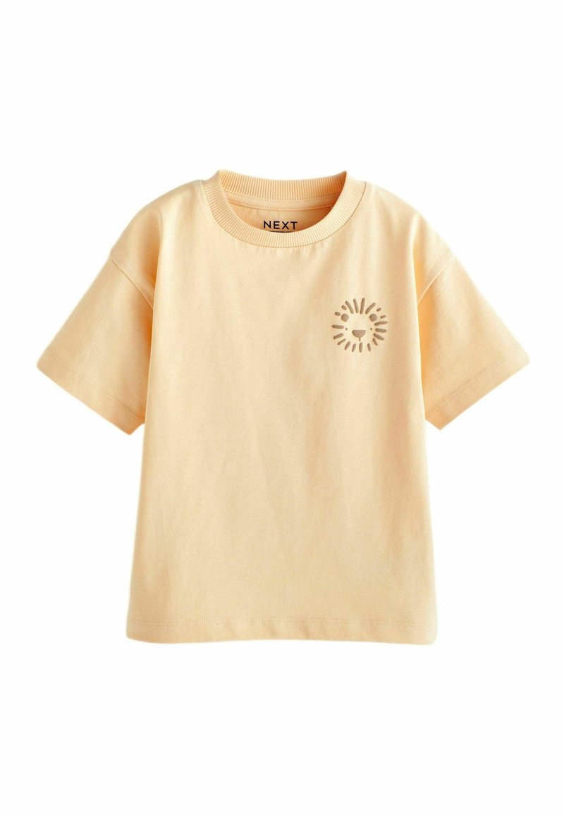 Next SIMPLE SHORT SLEEVE - T-shirts print - buttermilk yellow