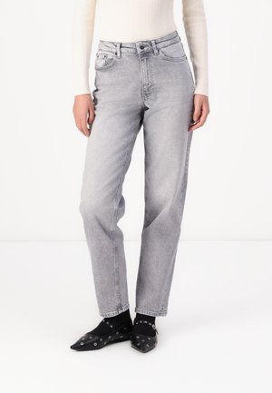 Mom-jeans - grey denim