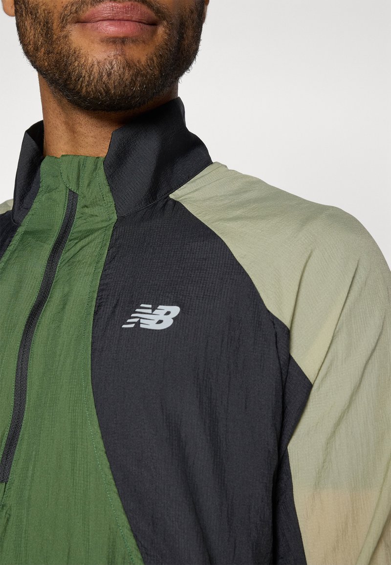 New Balance BETTER RUN WATER RESISTANT JACKET - Windjack - garter snake