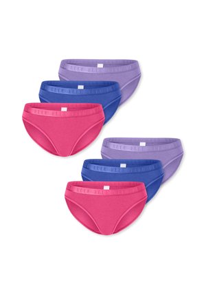 6-PACK SUPER SOFT - Slip - lilac royal blue hot pink