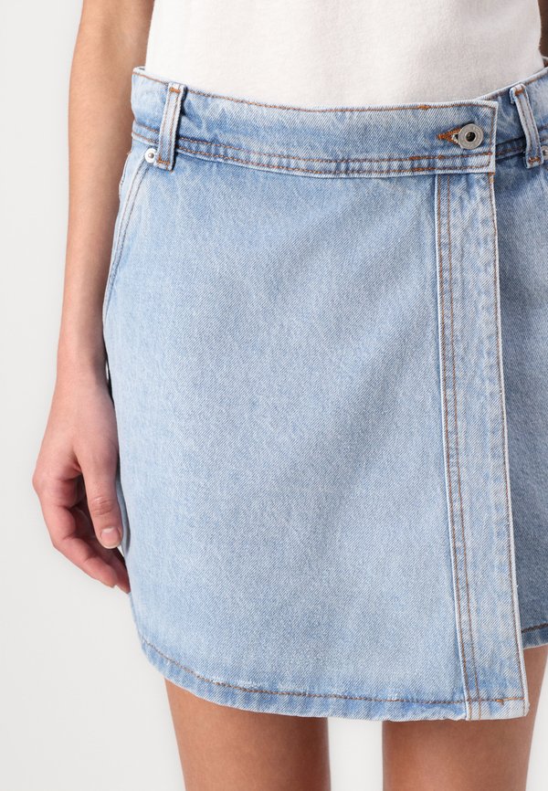 REGULAR SKORT - Denim shorts - denim3