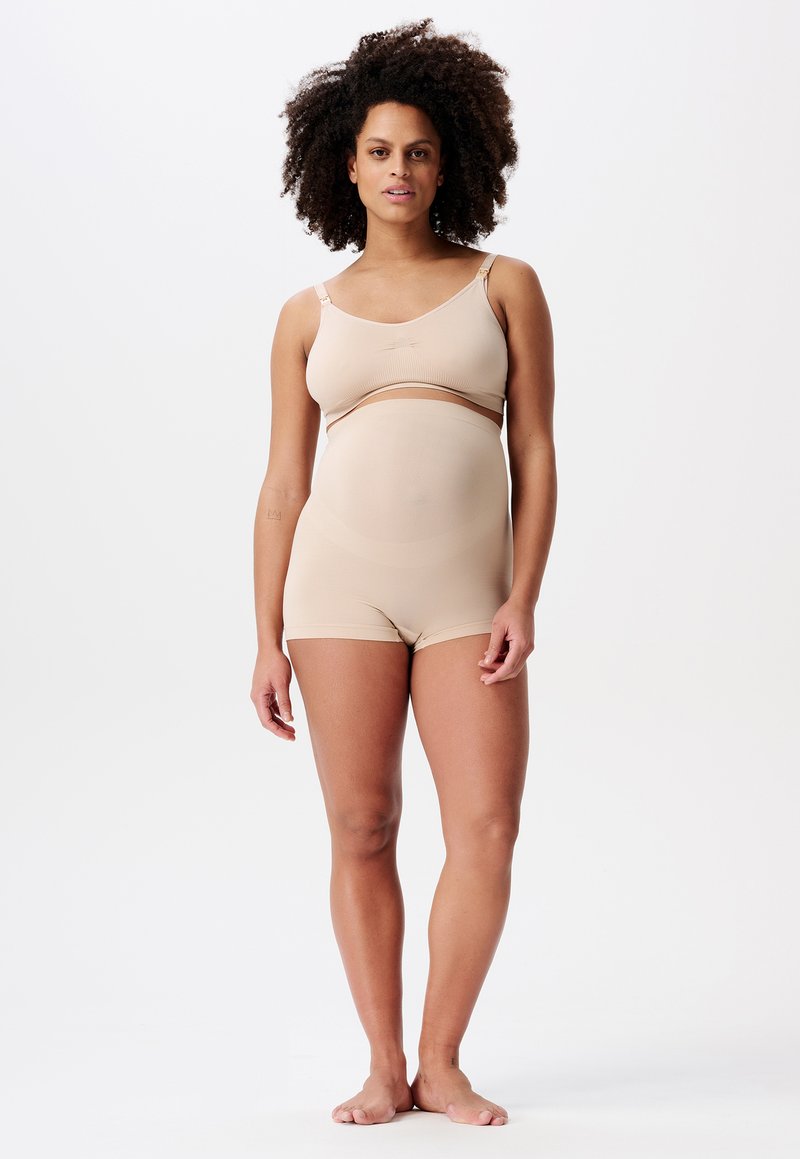 Noppies - NOPPIES MATERNITY ESSENTIALS SEAMLESS SHORTS LAI SENSIL® BREEZE - Lingerie sculptante - moonlight, Agrandir