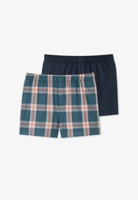 Unselected, blau beige orange