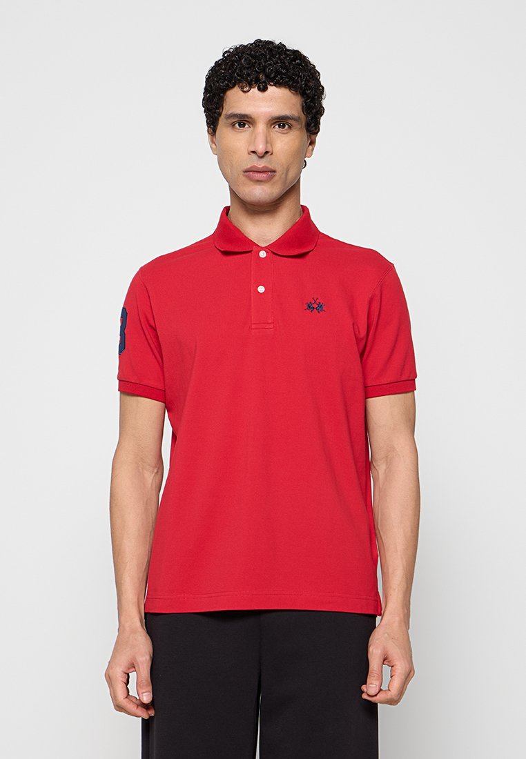 LA MARTINA Poloshirt rood
