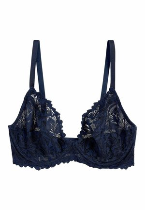 Next COMFORT DD NON PAD PLUNGE - Underwired bra - navy blue