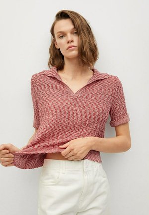 Print T-shirt - rosa