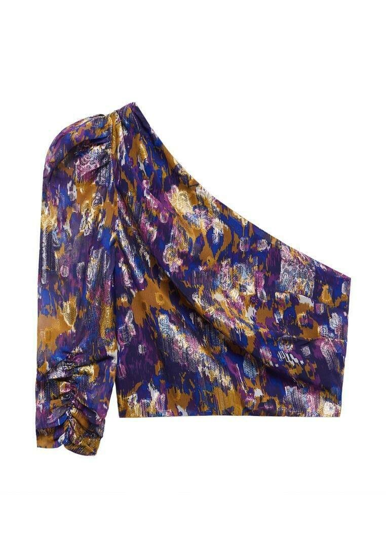 Mango Blouse zwart Mango Blouse zwart