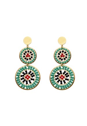 Fülbevalók - turquoise multicolor