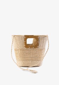 Niewybrane, plecioa torebka koszyk