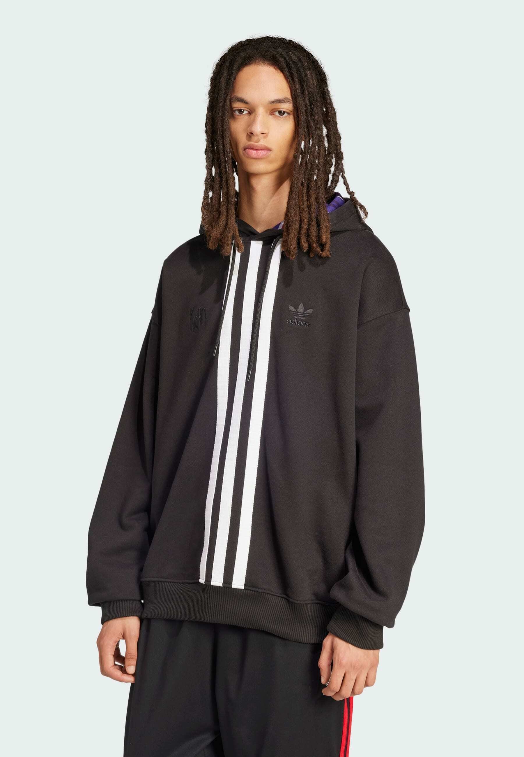 adidas Originals KORN - Kapuzenpullover - black/schwarz - Zalando.de