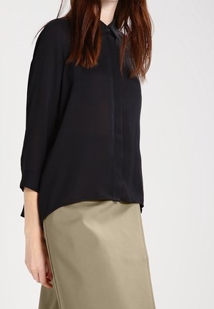 Overhemdblouse - black