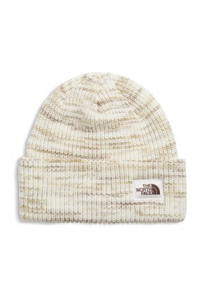 SALTY BAE LINED BEANIE - Pipo - white dune